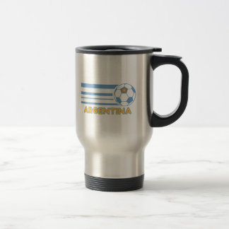 Argentina Soccer Stainless Steel Travel Mug