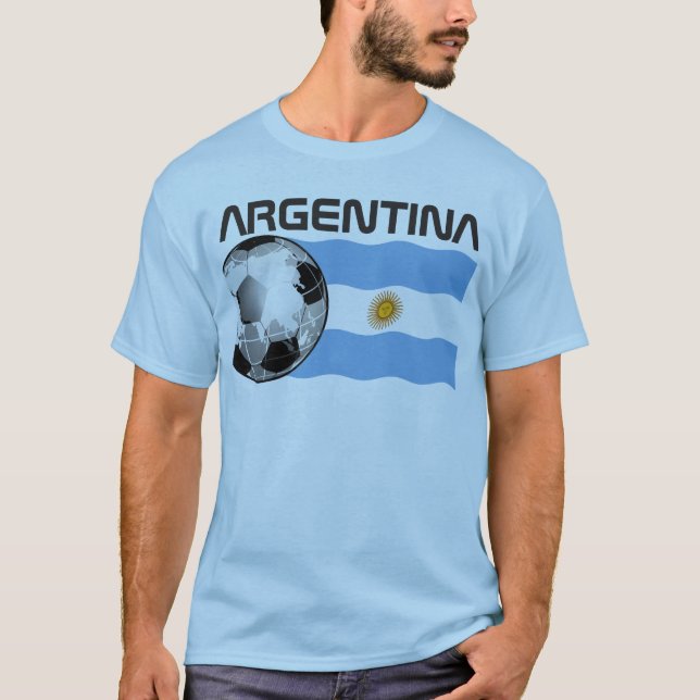 Argentina Soccer T-Shirt (Front)