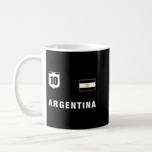 Argentina Soccer Team Jersey Blue Argentina Appare Coffee Mug