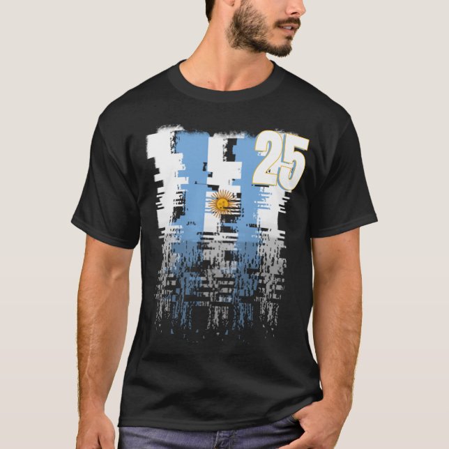 argentina Soccer team Jerseys , argentina  team 20 T-Shirt (Front)