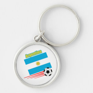 Argentina Soccer Team Keychain