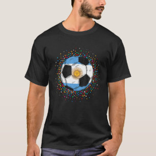 Argentina Soccer Team National Flag Football Jerse T-Shirt