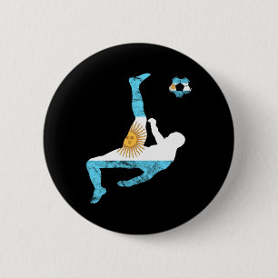 Argentina Soccer Team Sun Of May Buenos Aires Arge Button