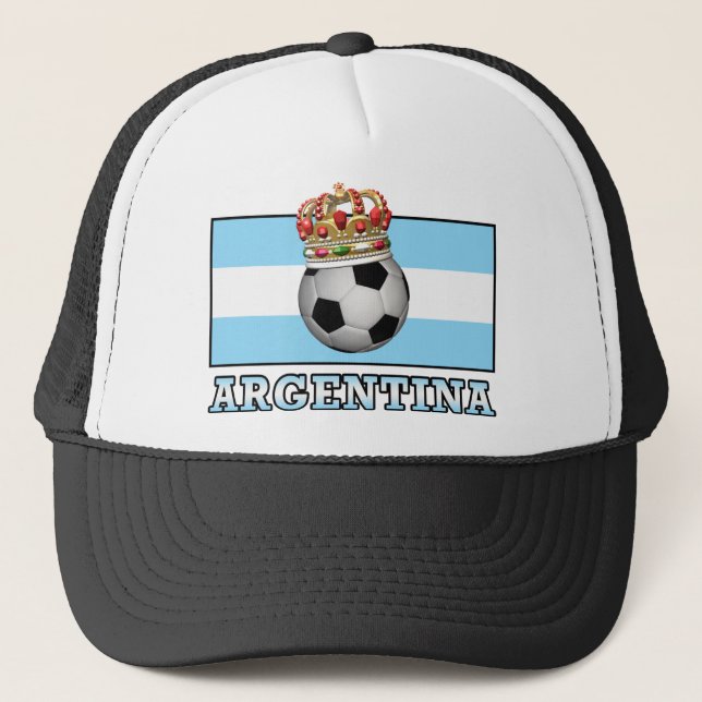 Argentina Soccer Trucker Hat (Front)