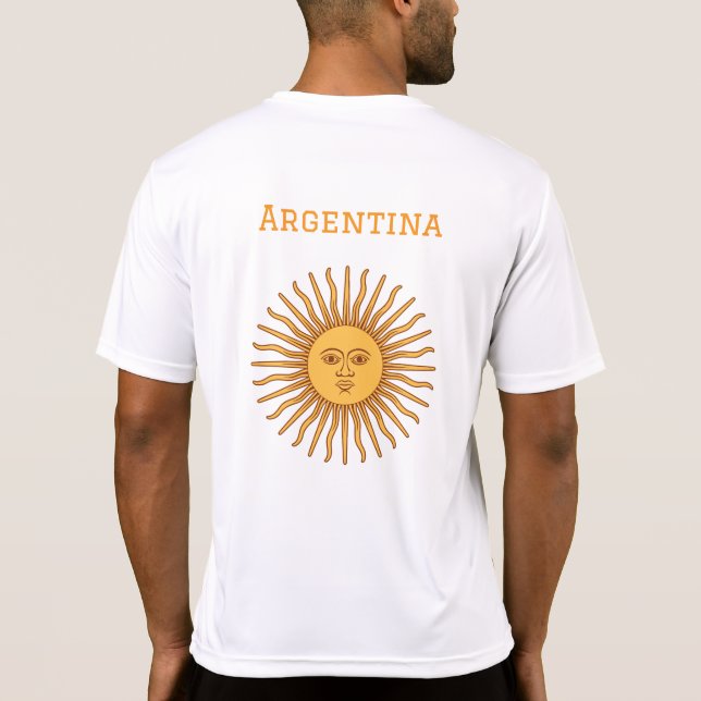 Argentina Sol de Mayo: Authentic Fan Tee (Back)