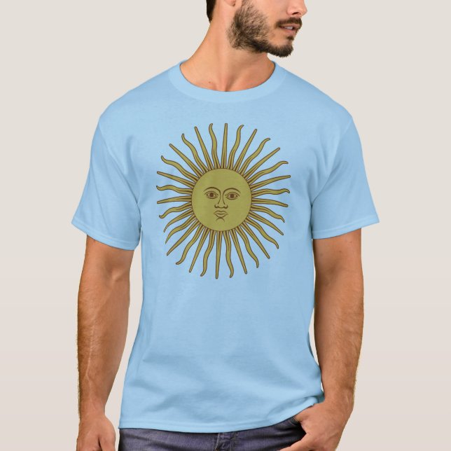 Argentina Sol de Mayo T-Shirt (Front)