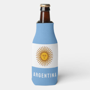 Argentina South America Flag Buenos Aires Bottle Cooler