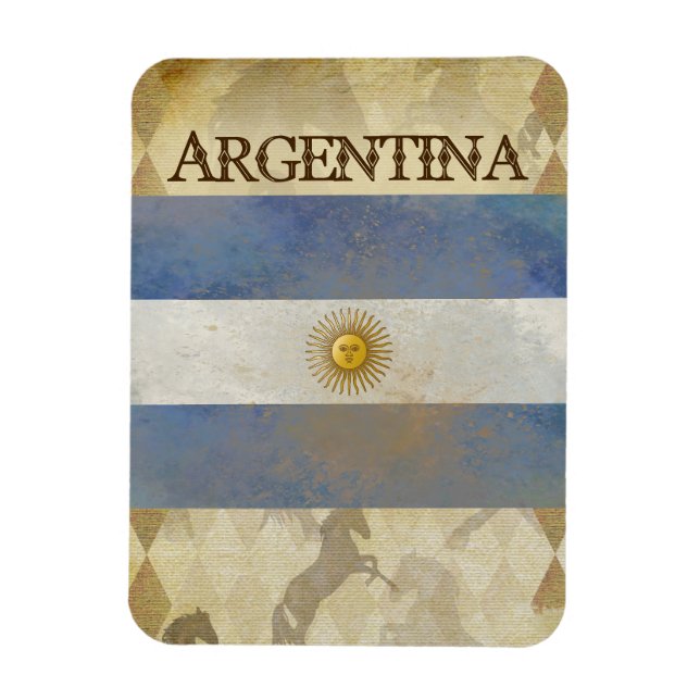 Argentina Souvenir Magnet (Vertical)