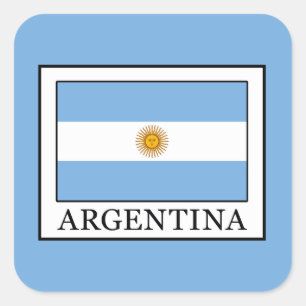 Argentina Square Sticker