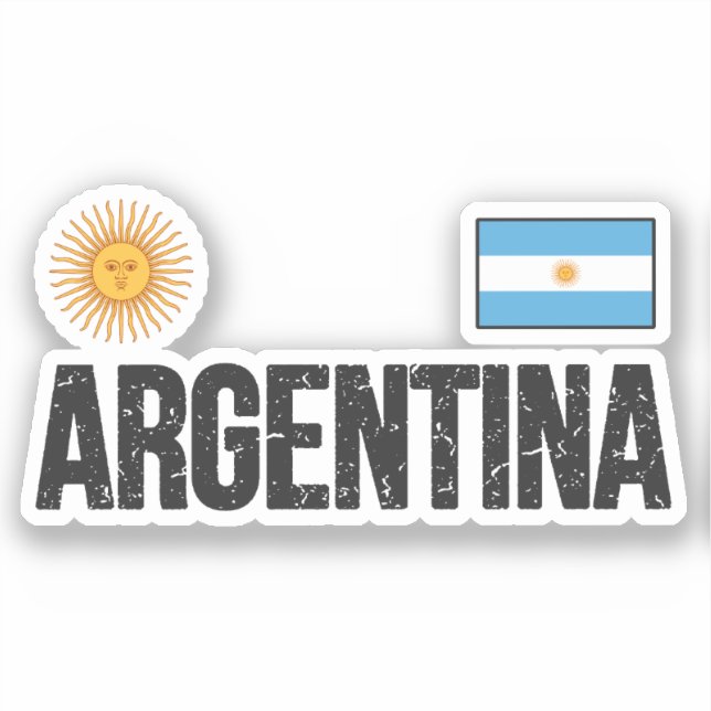 Argentina                                          sticker (Front)