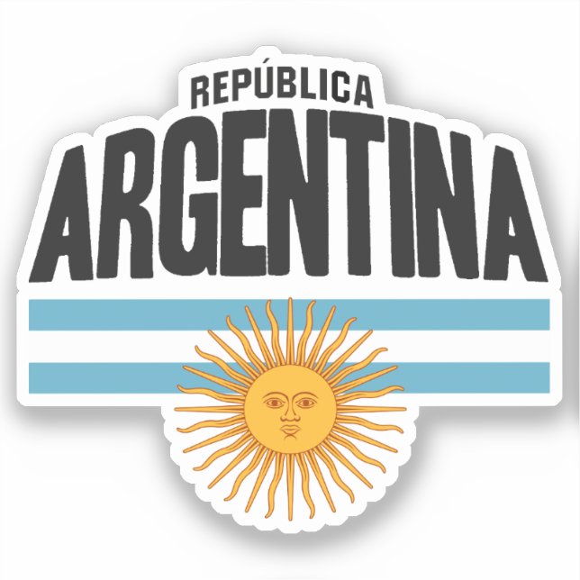 Argentina                                          sticker (Front)