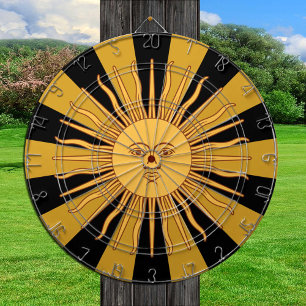 Argentina Sun Dartboard & Flag darts / game board