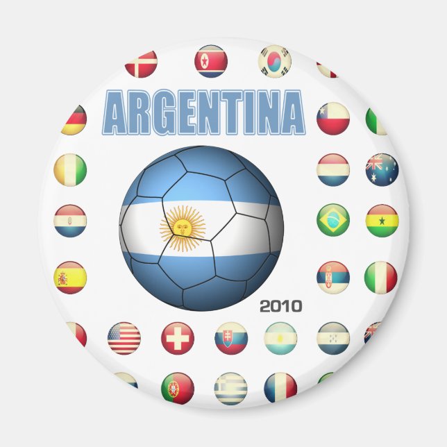 Argentina t-Shirt D7 Magnet (Front)