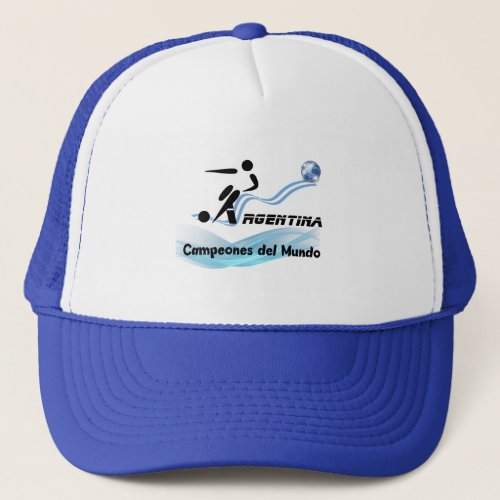 Argentina Tango_Soccer Champions Trucker Hat