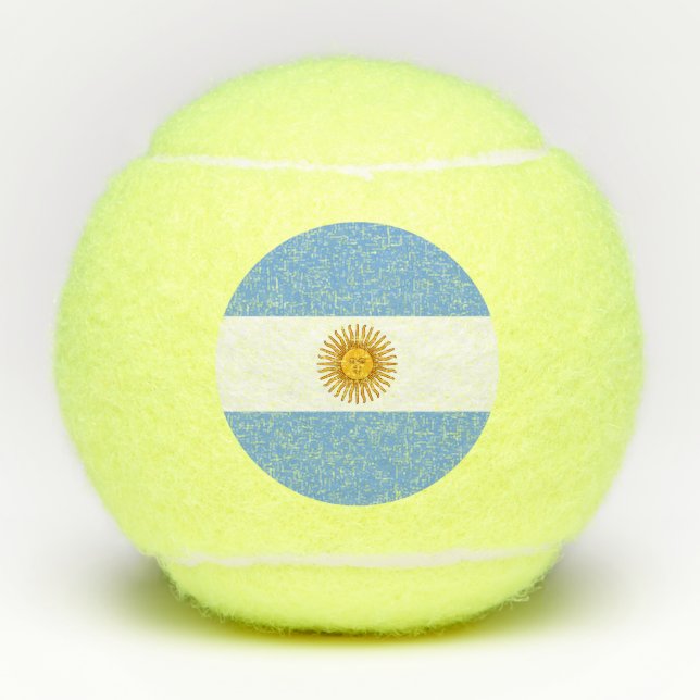 Argentina Tennis Balls (Front)