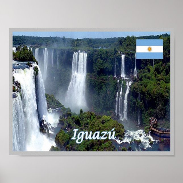 Argentina - The Iguazu Falls - Poster (Front)