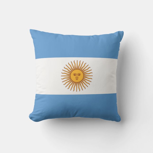 ARGENTINA THROW PILLOW (Front)