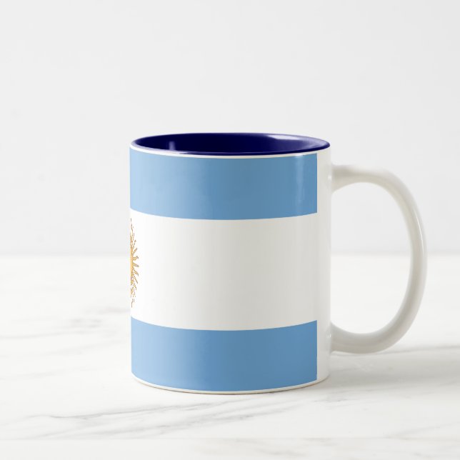 Argentina Two-Tone Coffee Mug (Right)