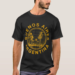 Argentina Vintage Travel Buenos Aires Retro T-Shirt