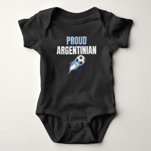 Argentina World Cup Champions 2022 Proud Baby Bodysuit
