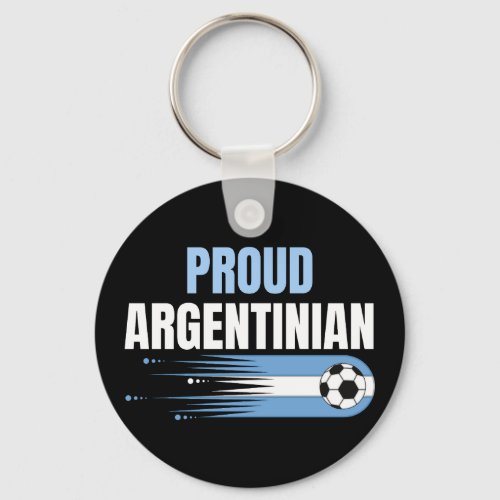 Argentina World Cup Champions 2022 Proud Keychain