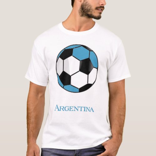 Argentina World Cup Soccer T_Shirt