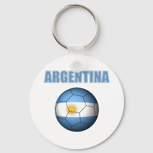 Argentina World Cup t_Shirt Keychain