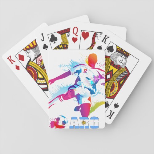 Argentine Football Playing Cards