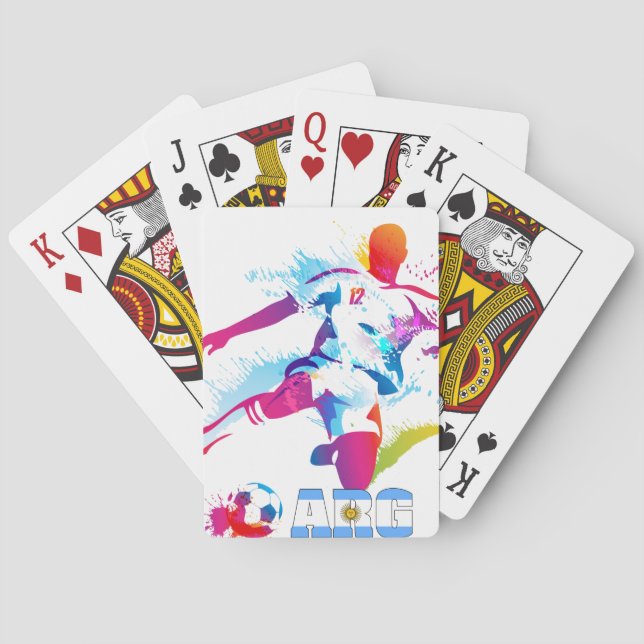 Argentine Football Poker Cards (Back)
