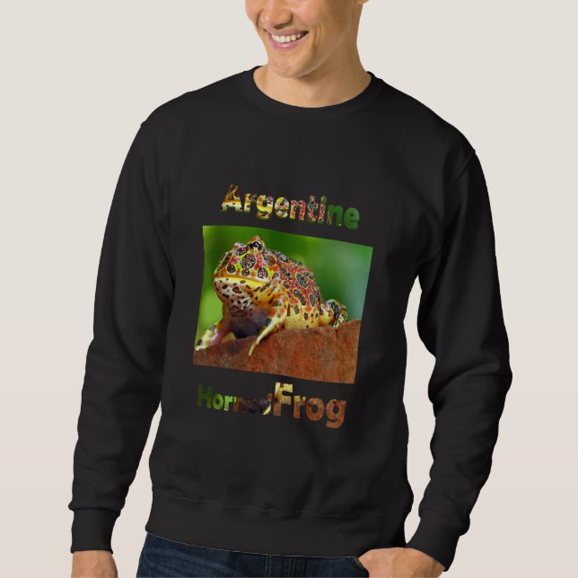 Argentine Horned Frog Sweatshirt (Front)