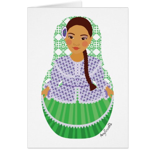 Argentine Matryoshka Card