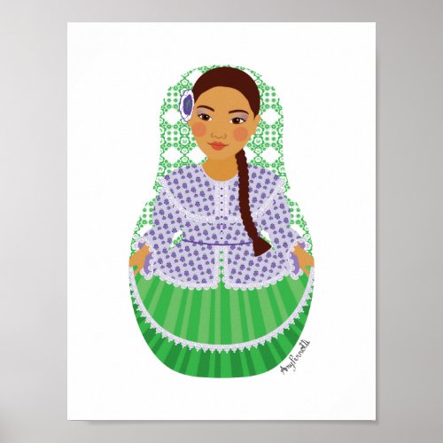 Argentine Matryoshka Poster