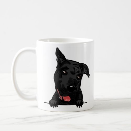 Argentine pila dog_  coffee mug