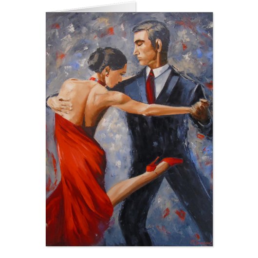 Argentine tango cards (Front)