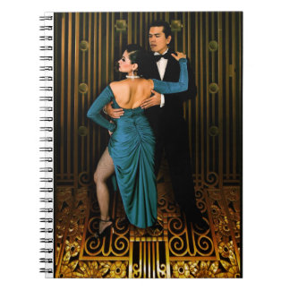 Argentine tango Deco Notebook