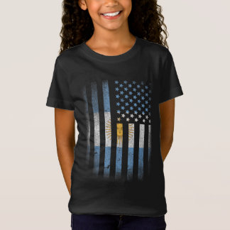 Argentinian American Flag Argentina Usa Argentine T-Shirt