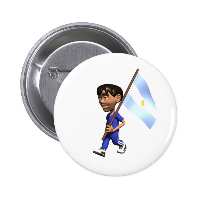 Argentinian Boy Pin