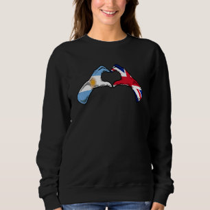 Argentinian British Flag - Argentine United Kingdo Sweatshirt