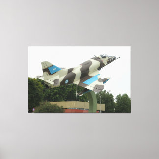 Argentinian Fighter Jet Canvas Print