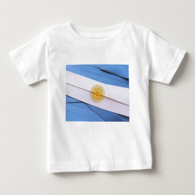 ARGENTINIAN flag Baby T-Shirt (Front)