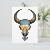 Argentinian Flag Bull Skull (Standing Front)