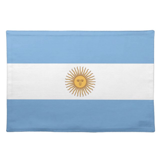 Argentinian Flag MoJo Placemat (Front)