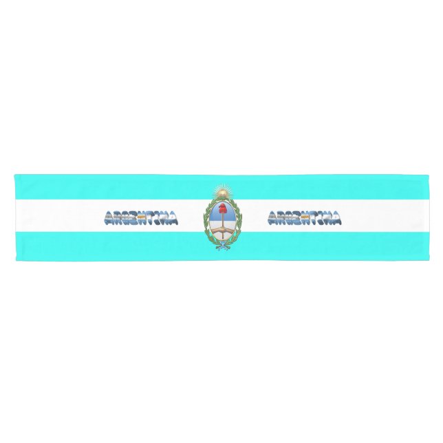 Argentinian flag short table runner (Horizontal)