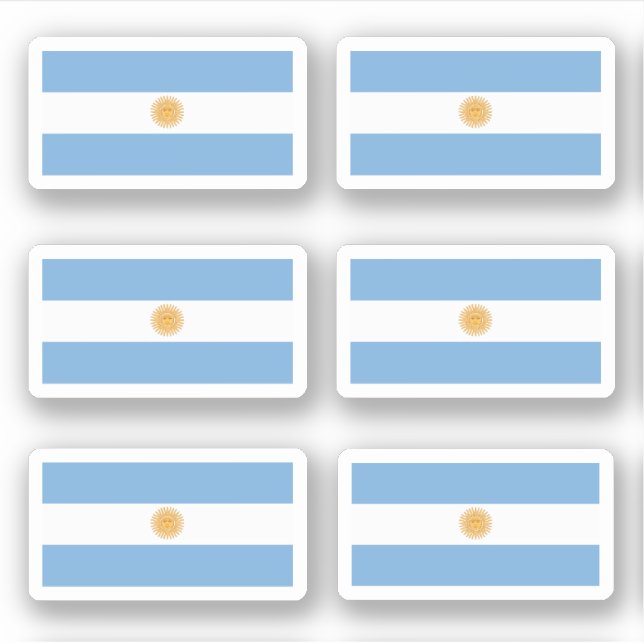 Argentinian flag sticker (Front)