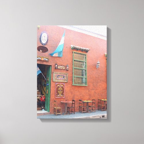 Argentinian Grill in Cartagena Colombia Canvas Print