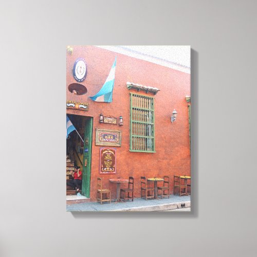 Argentinian Grill in Cartagena Colombia Canvas Print