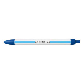 Argentinian minimalistic flag pen