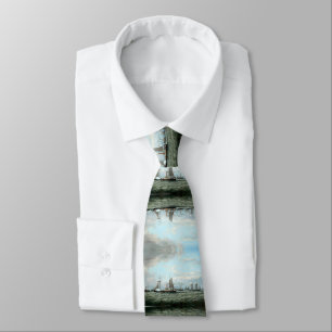 Argentinian Navy Fleet Vessels 1874 Neck Tie