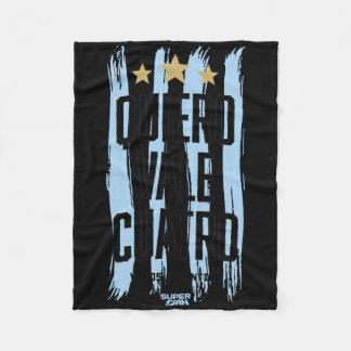 Argentinian Soccer Fan World Cup 2026 _1  Fleece Blanket