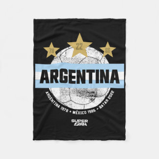 Argentinian Soccer Fan World Cup 2026 _4  Fleece Blanket